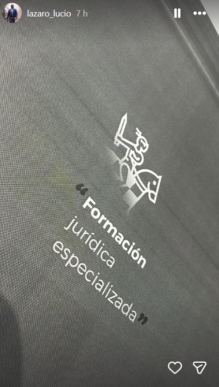Formación jurídica de Lázaro Lúcio